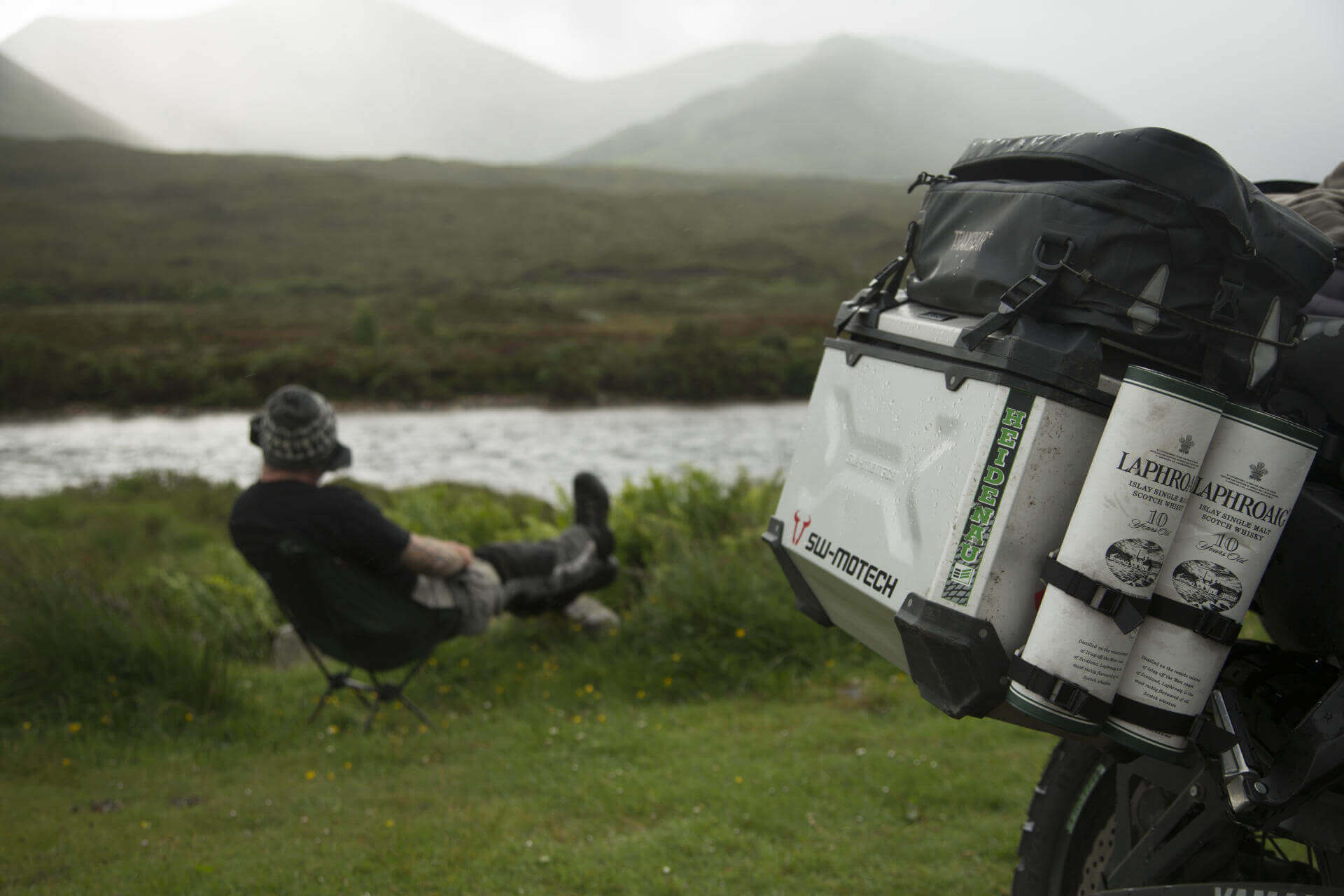 TRAX motorcycle side case SW-MOTECH