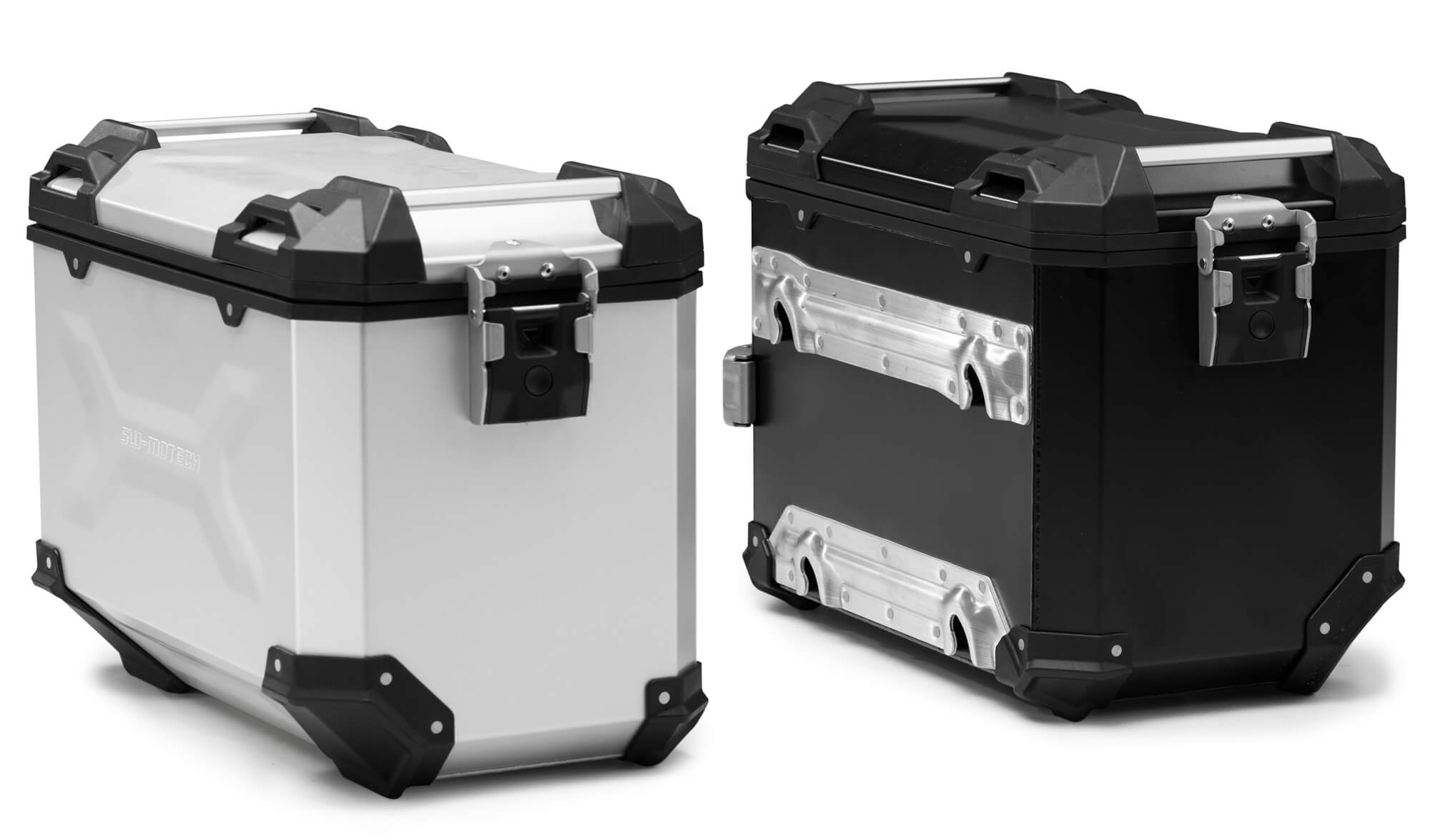 Valise en aluminium pour moto TRAX ADV de SW-MOTECH